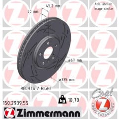 Bremseskive Foraksel | BMW