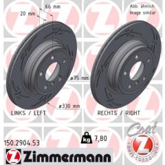 Bremseskive Bagaksel | BMW