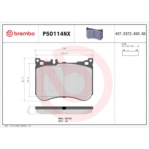 Bremseklodser Foraksel | Mercedes