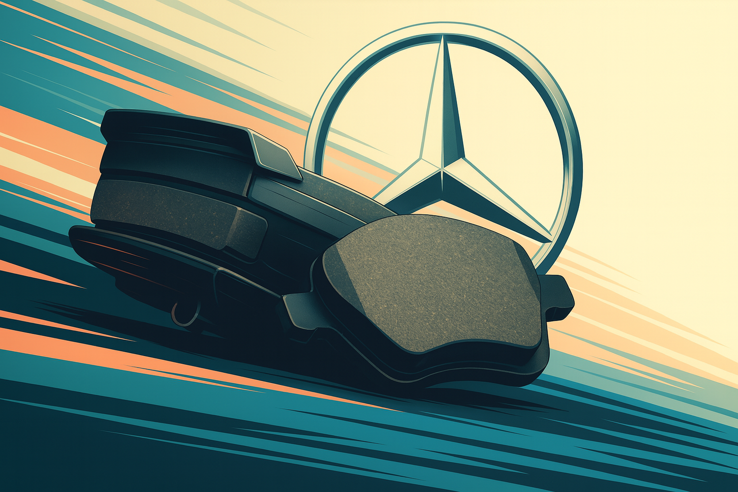 MERCEDES - BREMSEDELE