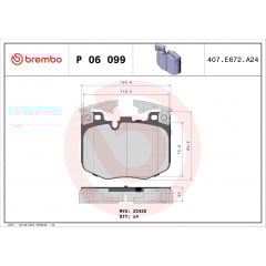 Bremseklodser Foraksel | BMW