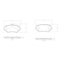 Bremseklodser Bagaksel | Mercedes