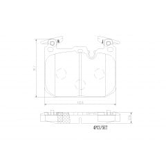 Bremseklodser Foraksel | BMW