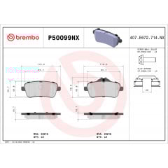 Bremseklodser Bagaksel | Mercedes
