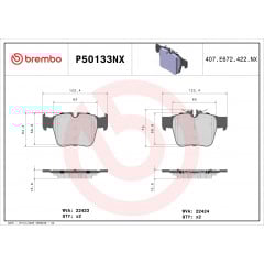 Bremseklodser Bagaksel | Mercedes