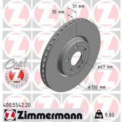 Bremseskiver Foraksel | Mercedes