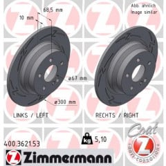 Bremseskiver Bagaksel | Mercedes